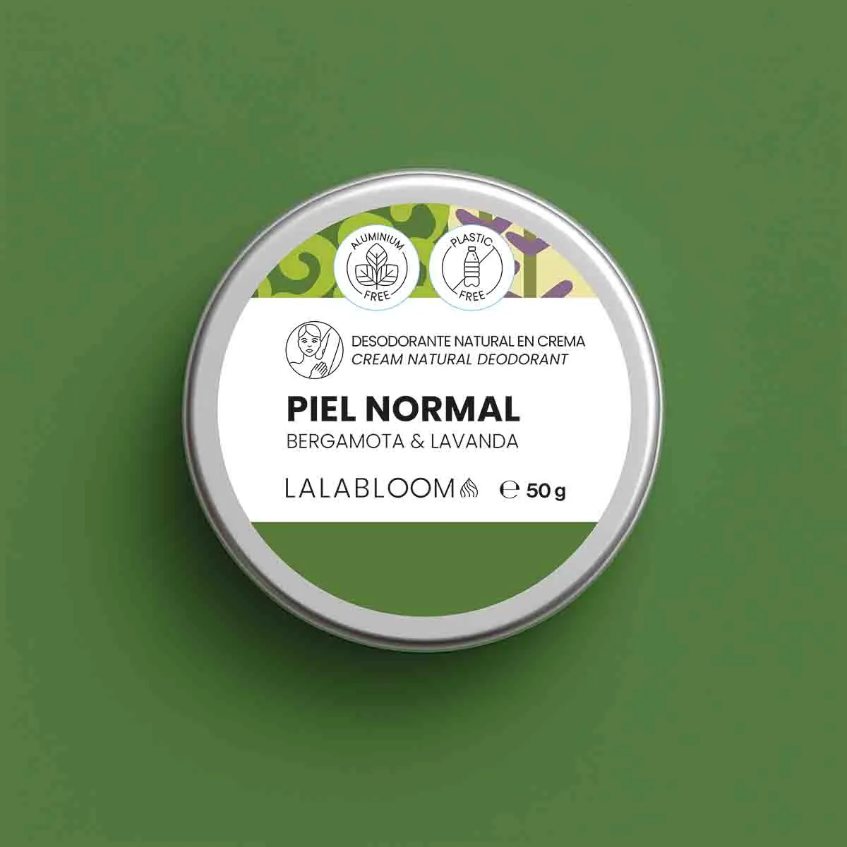 Natural Deodorant Normal Skin - Bergamot & Lavender