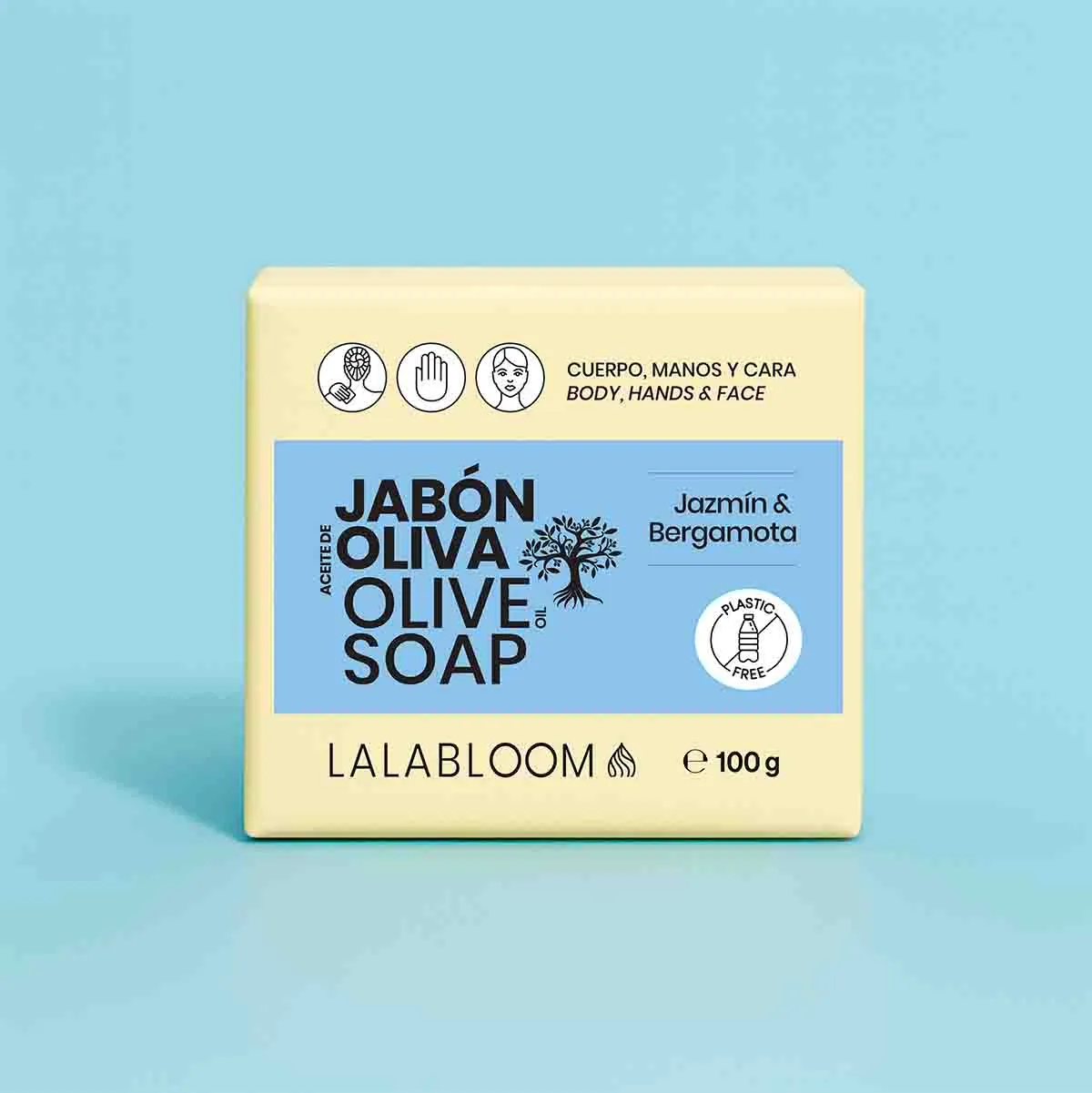 Olive Oil Artisan Soap - Jasmine & Bergamot